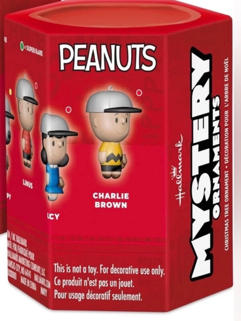 Hallmark Peanuts Mystery Ornament~SEALED